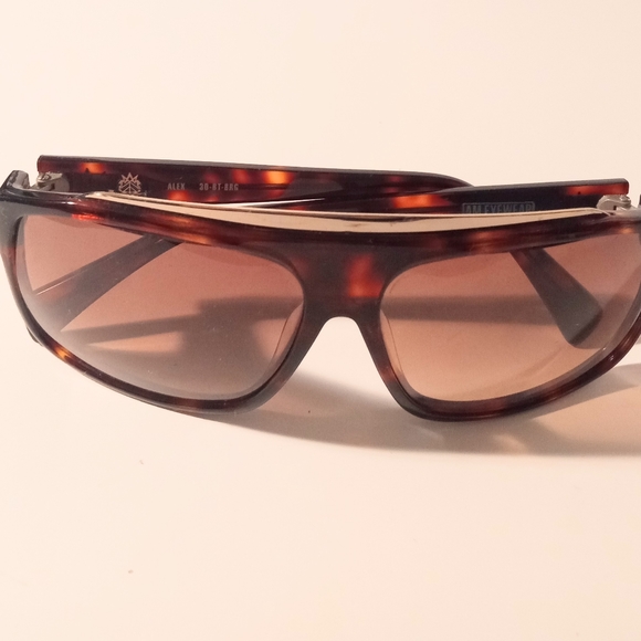 AM Eyewear Luxury Handmade Tortoise Alex 30-BT-BRG Unisex Oversized Sunglasses - Picture 7 of 10
